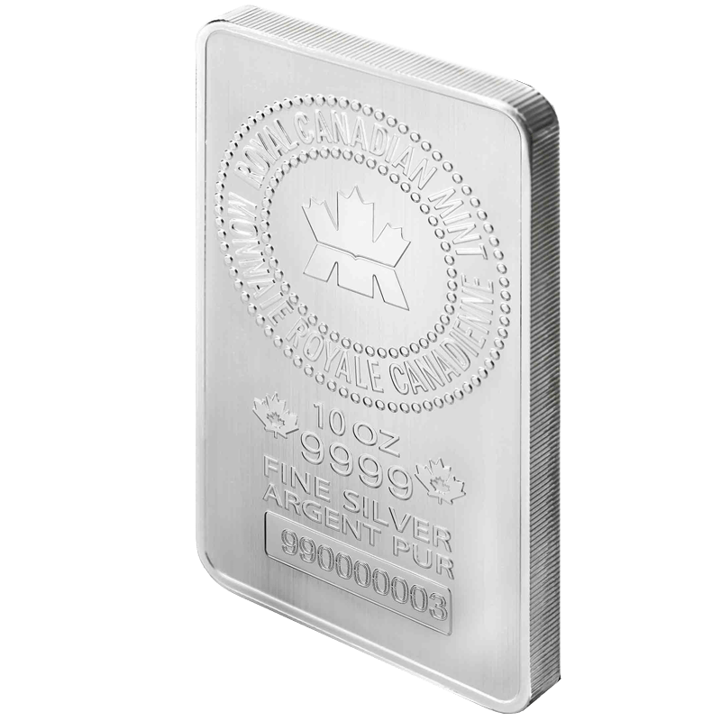 royal canadian mint 10 oz silver bar serial number lookup